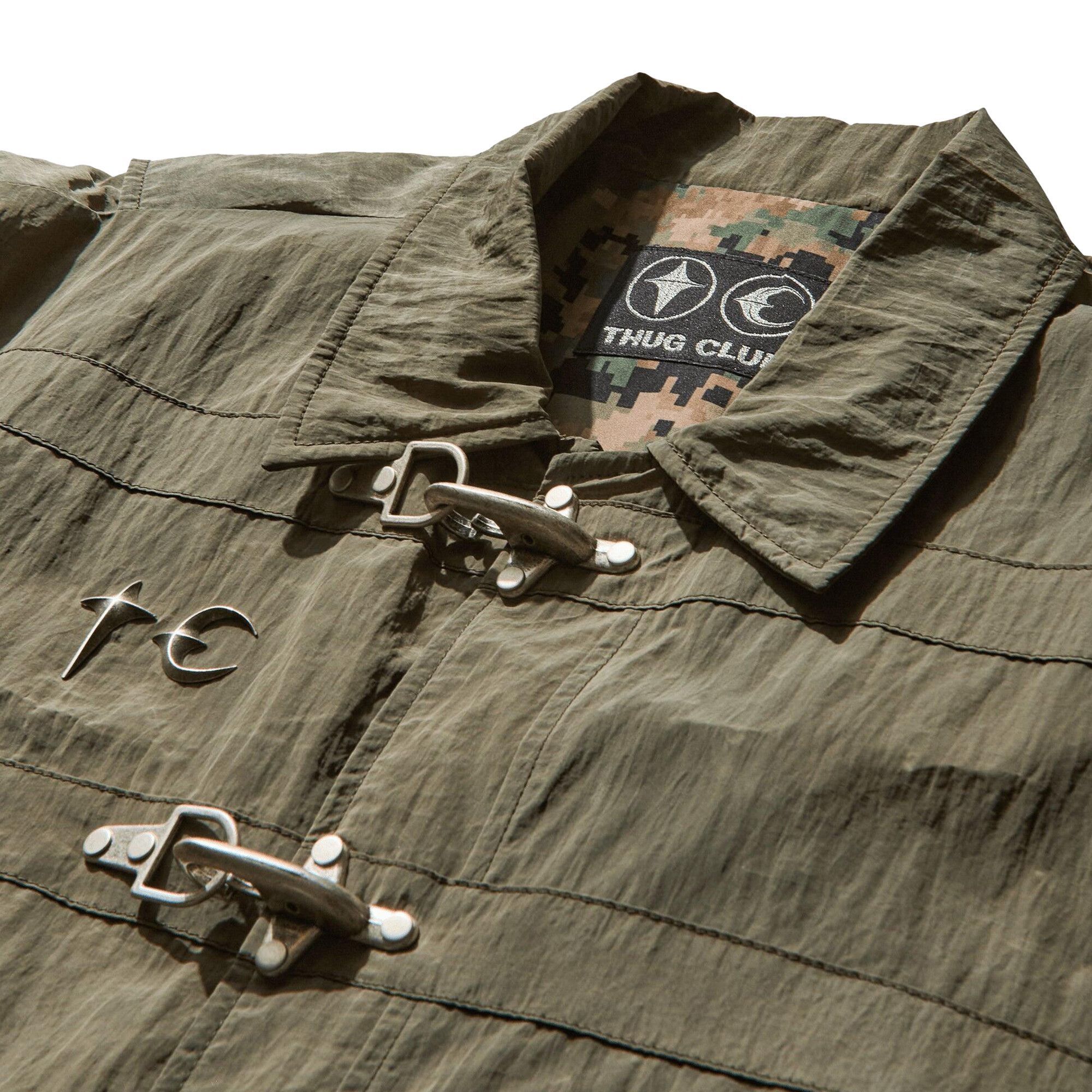 Thug Club Scarred Bio Soldier Jacket 'Khaki' - 3