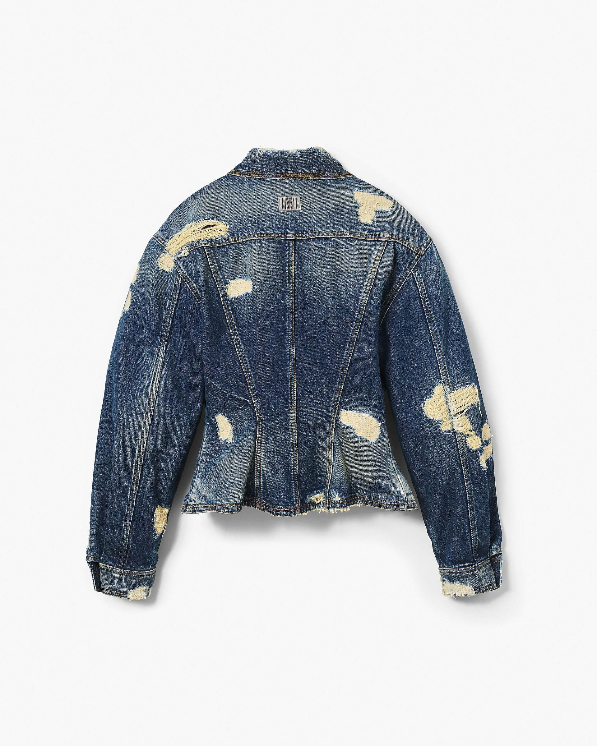 THE RIP AND REPAIR FLUTED DENIM JACKET - 5
