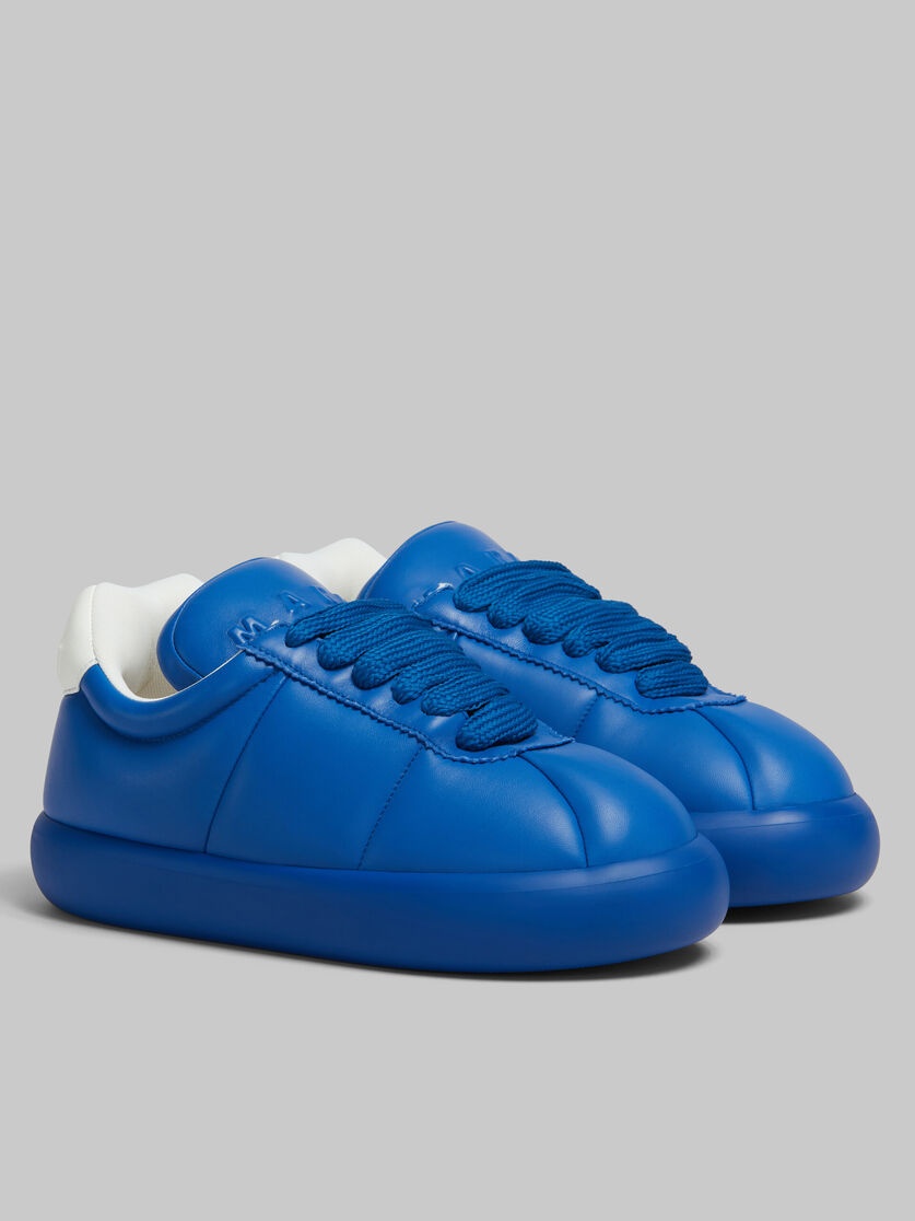 BLUE LEATHER BIGFOOT 2.0 SNEAKER - 2