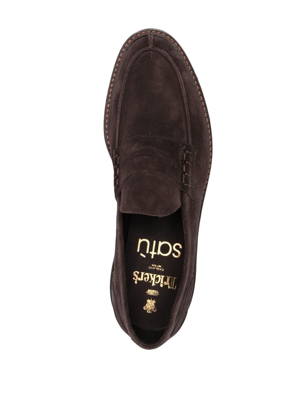 Adam suede penny loafers - 4