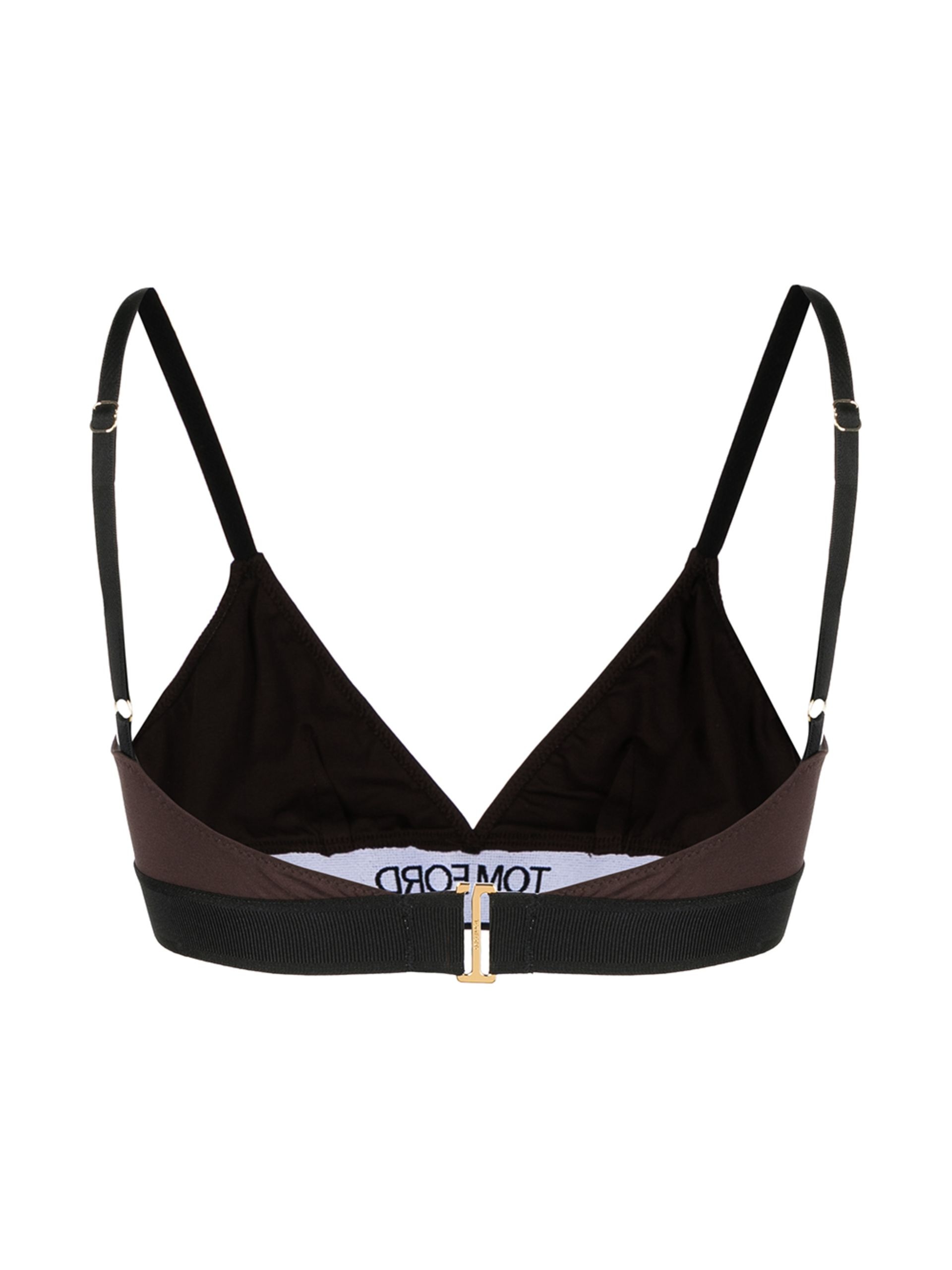 Black logo underband jersey bra - 2