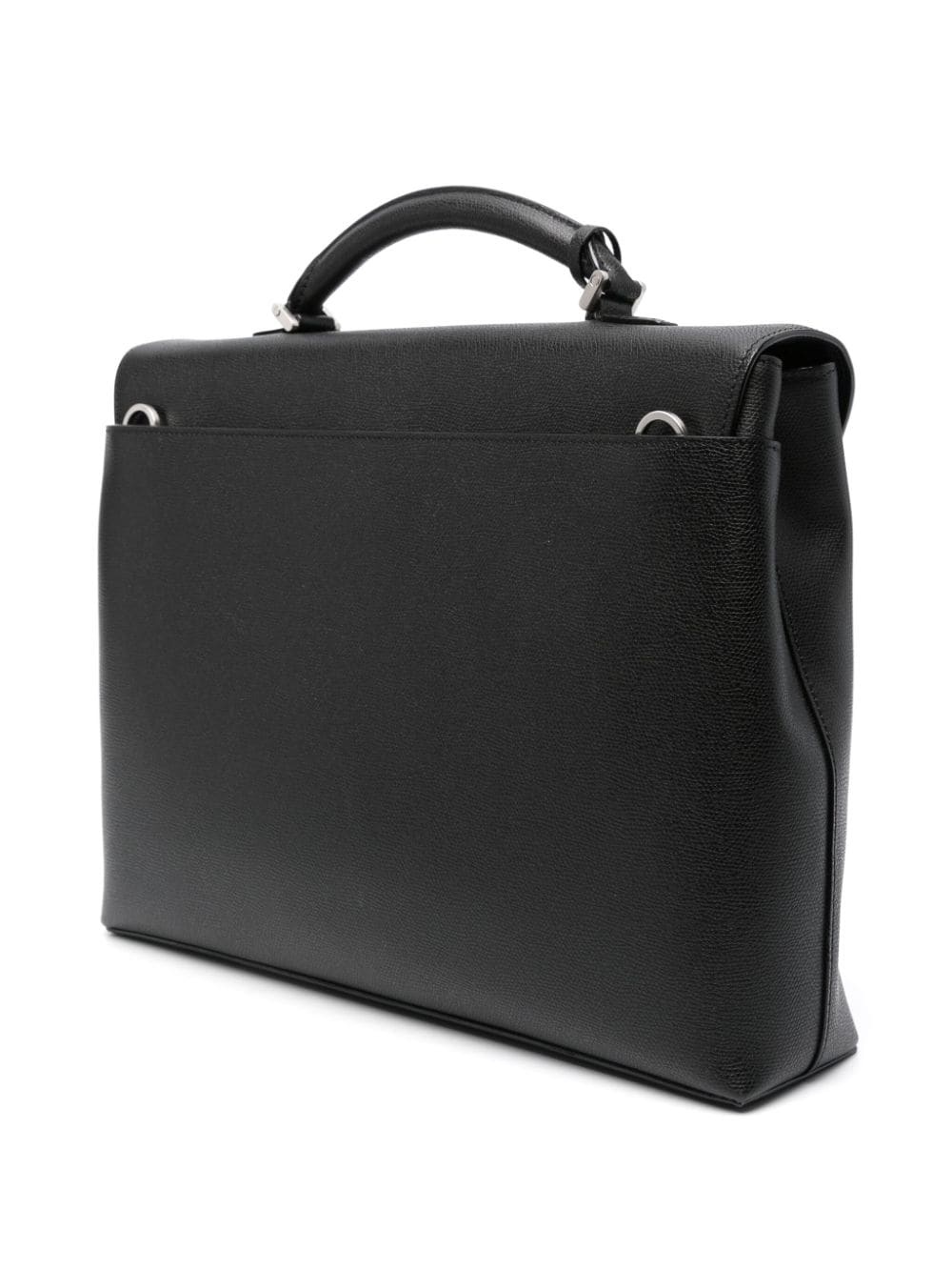 Avietta grained leather briefcase - 2