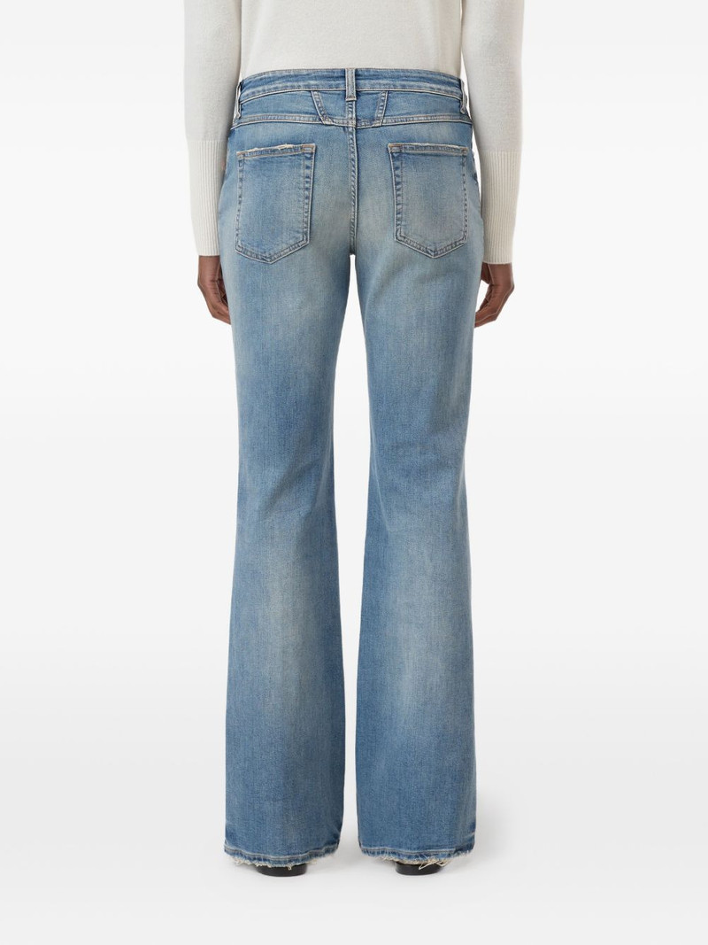 Jovanna raw-hem jeans 3