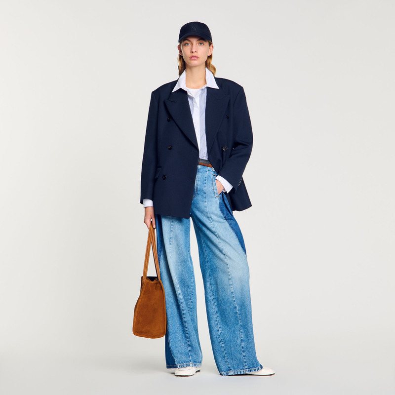 Sandro WOOL BLEND SUIT JACKET outlook