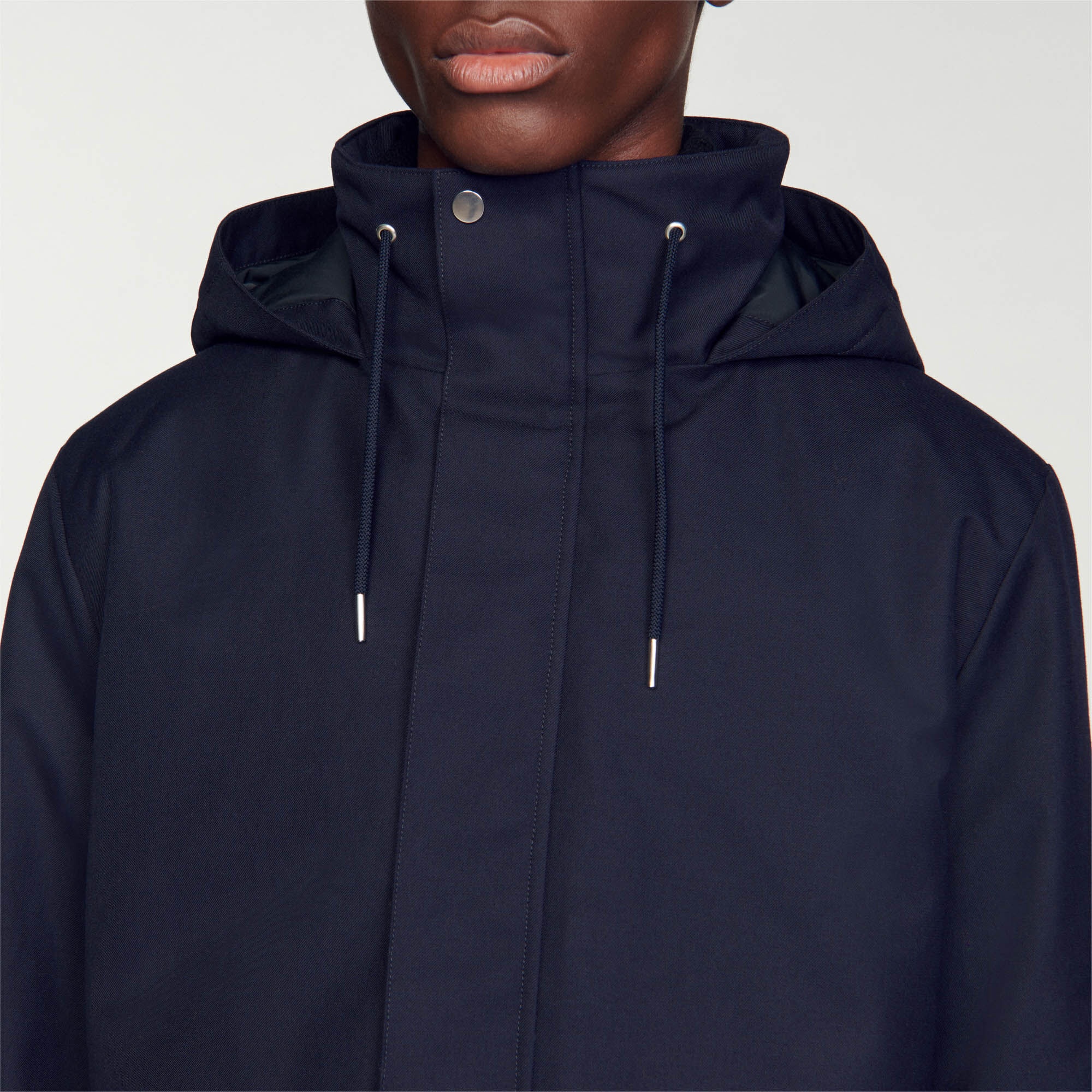 TECHNICAL HOODED COAT - 4
