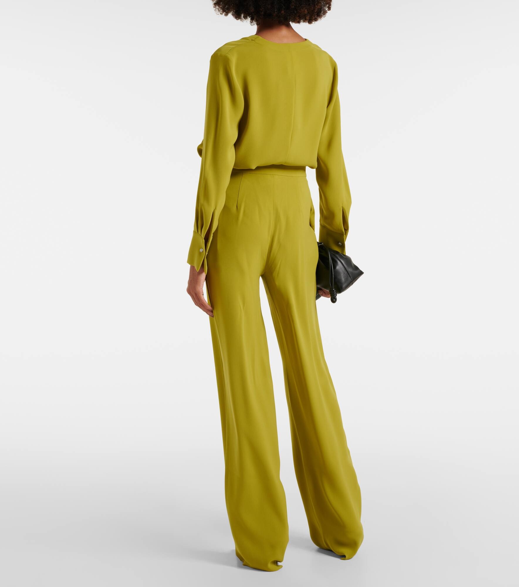 Medusa high-rise straight pants - 3