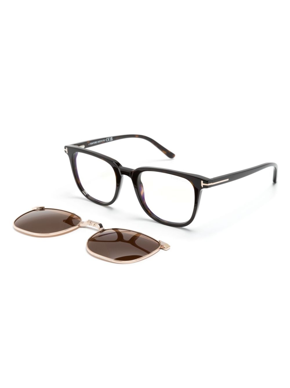 square-frame glasses - 2