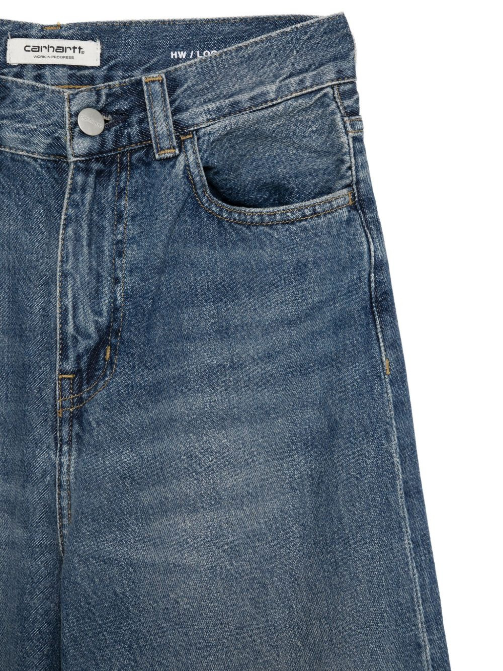 logo-patch jeans - 3
