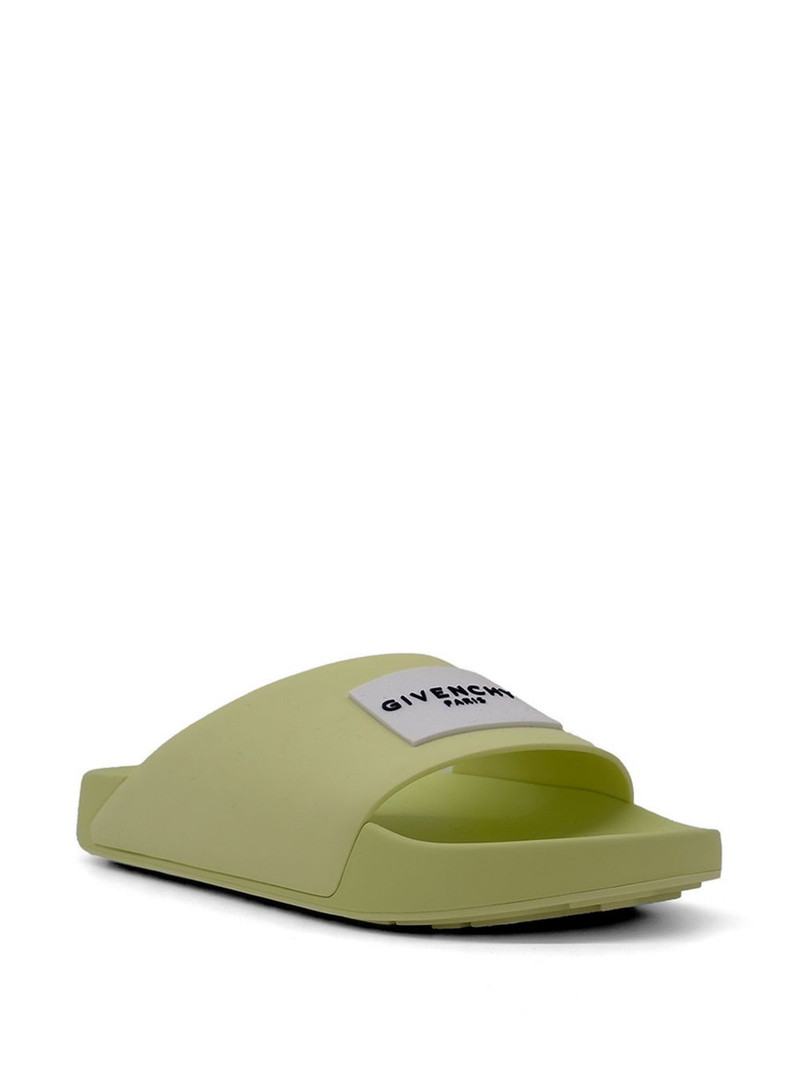 Givenchy logo-patch slides outlook