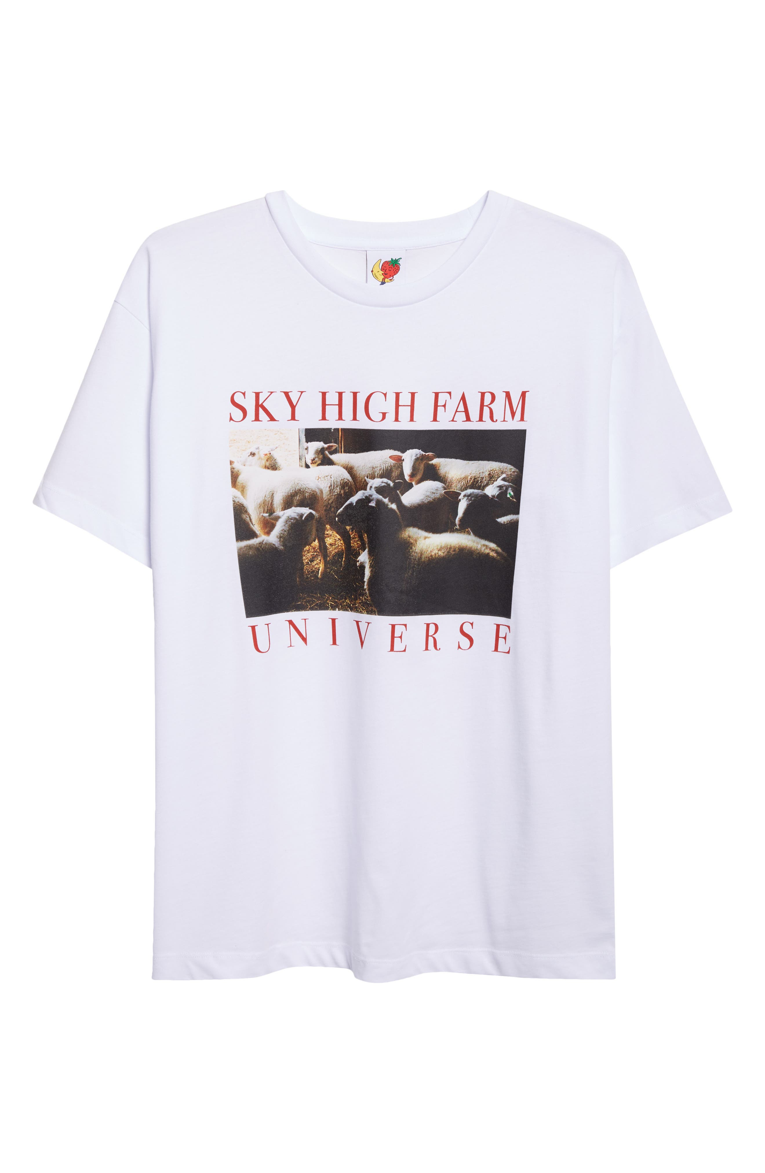 Sky High Farm Workwear Gender Inclusive Sheep Regenerative Cotton Graphic T-Shirt in White at Nordst - 6