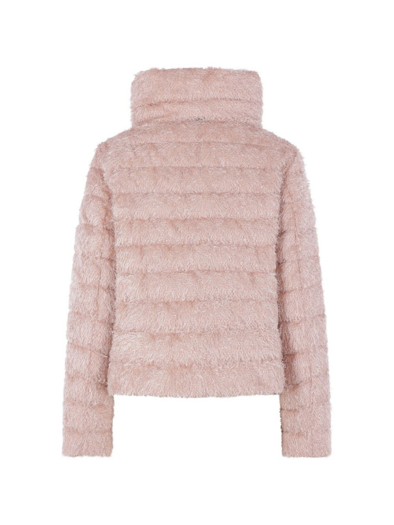 Herno quilted faux-fur coat outlook