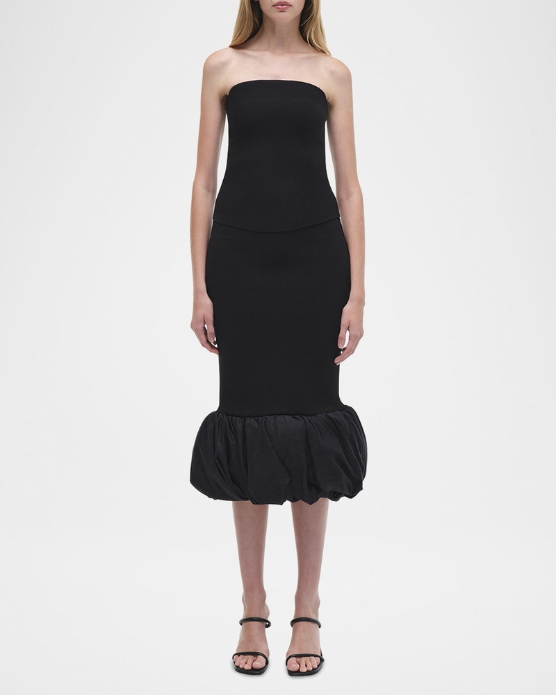 SIMKHAI Camille Midi Skirt outlook