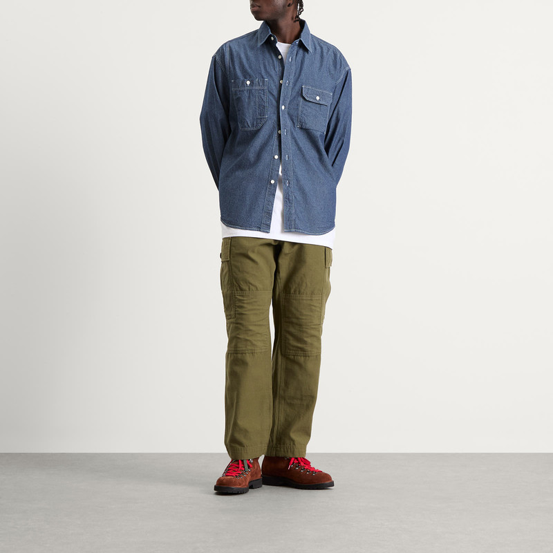 FrizmWORKS FrizmWORKS 1920S Chambray Work Shirt outlook