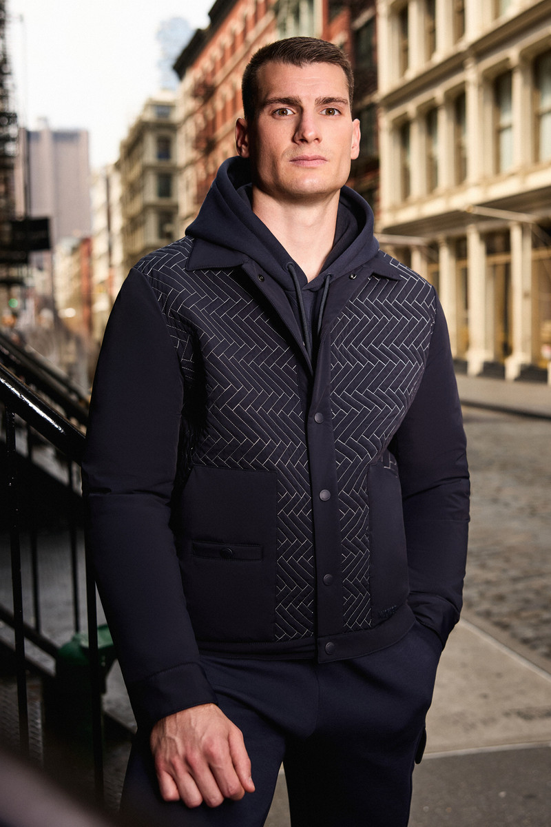 MAXWELL Quilted Down Shirt Jacket 1