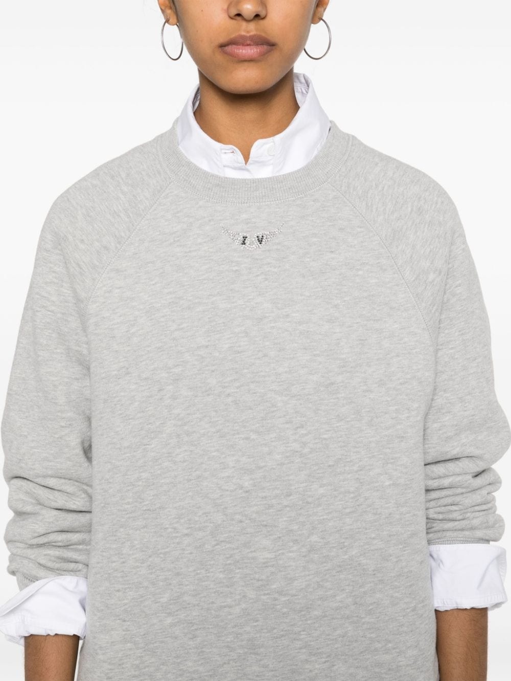 Upper mÃ©lange sweatshirt - 5