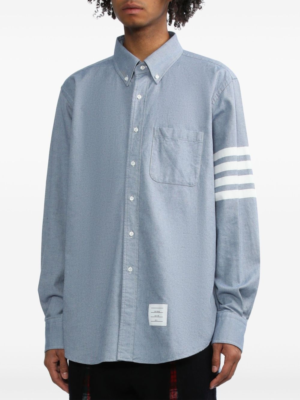 4-Bar button-down shirt - 3
