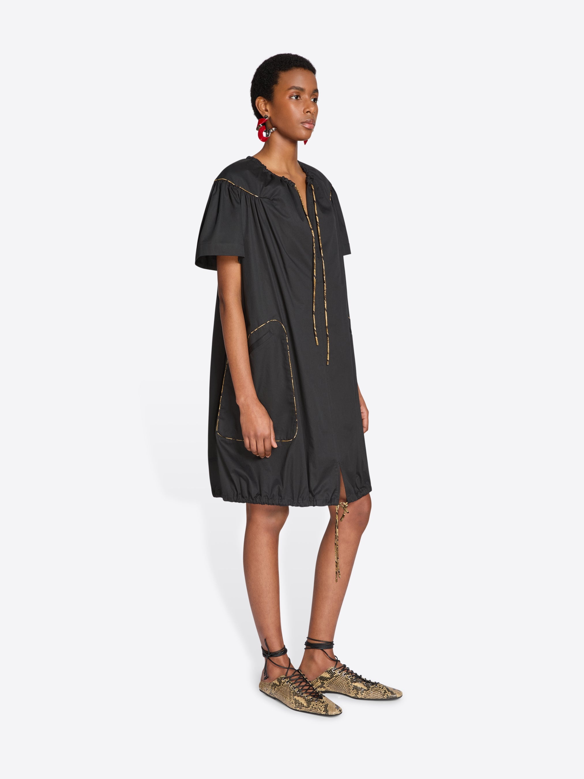 OVERSIZED COTTON DRESS - 3