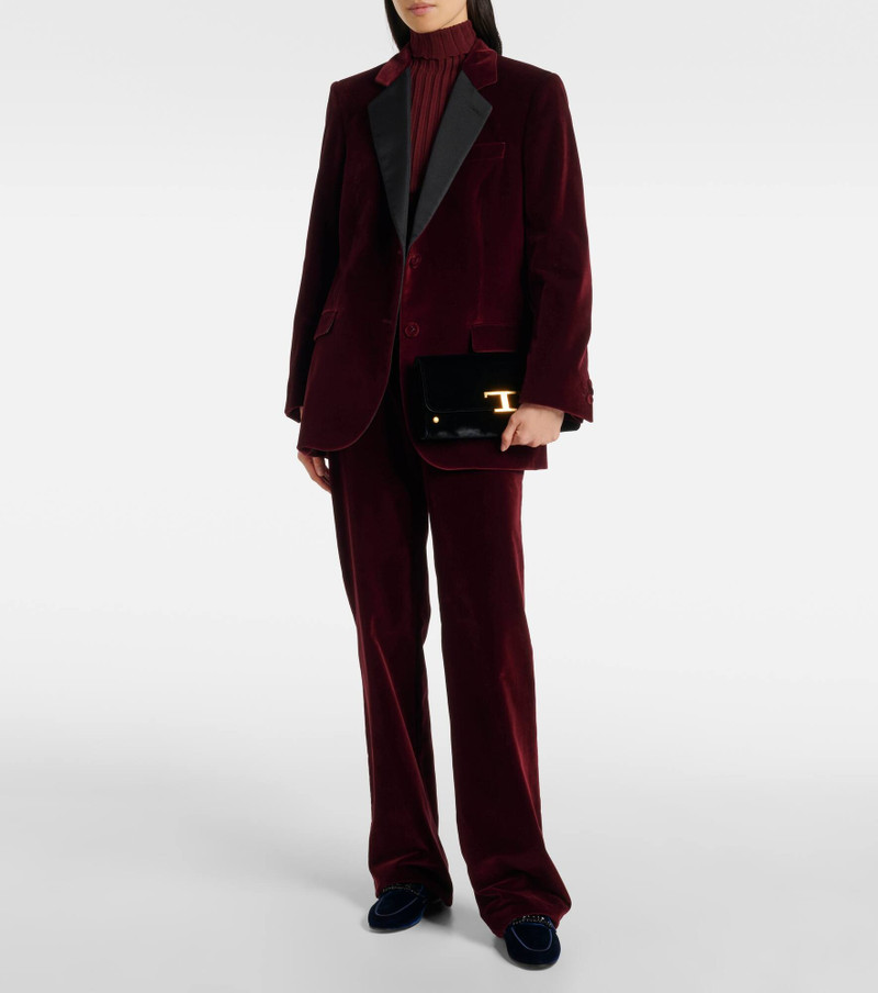 Kate embellished velvet loafers 3