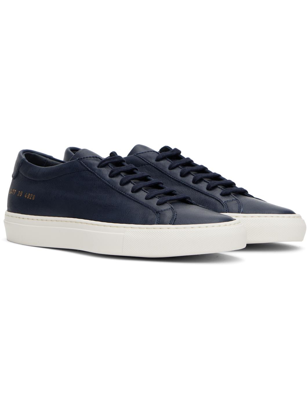 Navy Summer Achilles Sneakers - 4