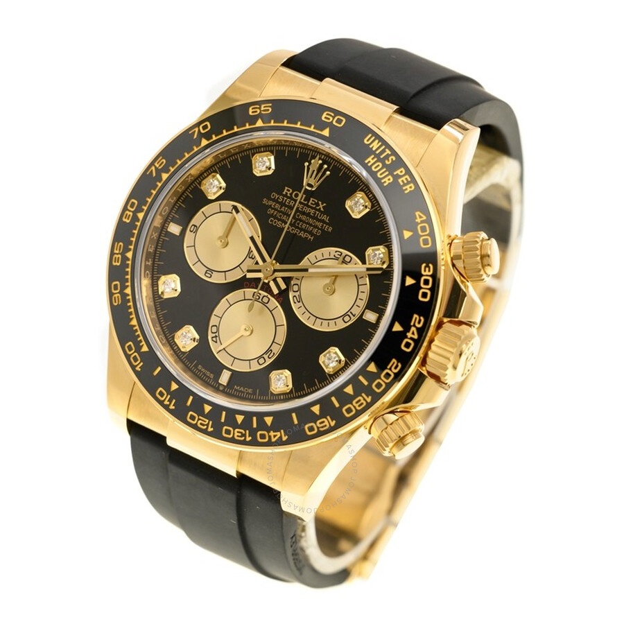 Rolex Daytona Chronograph Automatic Diamond Black Dial Men's Watch 126518LN-0006 - 3