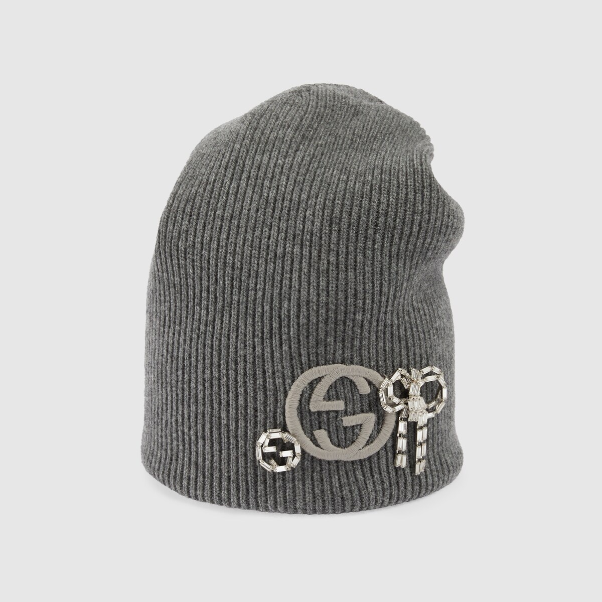 Wool hat with Interlocking G - 1