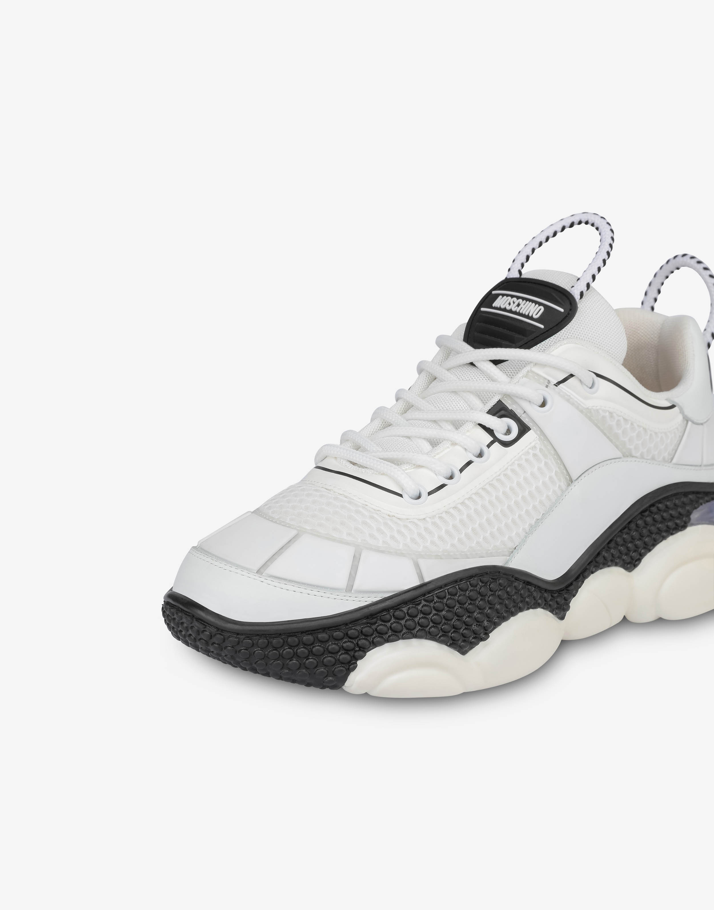 Moschino MESH BUBBLE TEDDY SHOES | REVERSIBLE