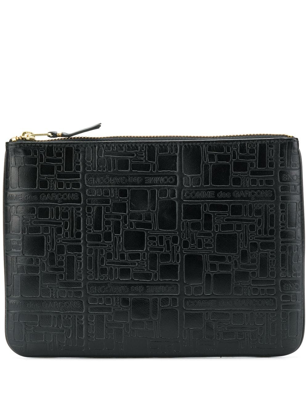 textured pochette - 1