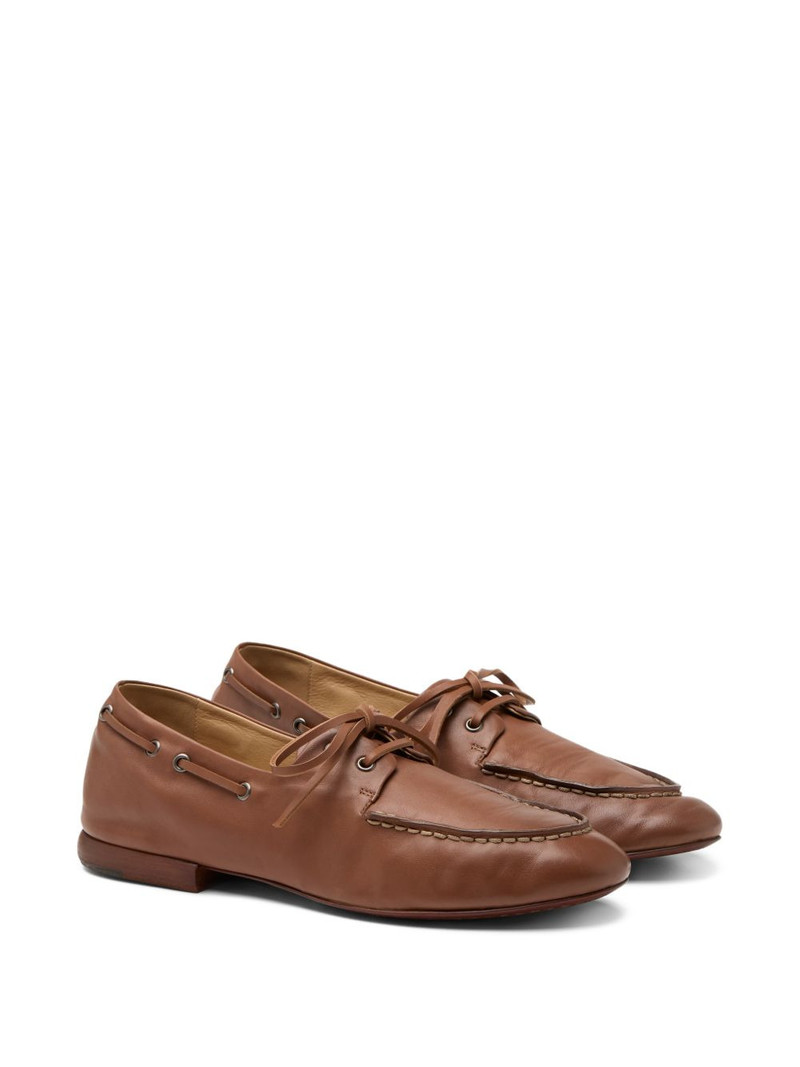 Marsèll Mandolo lace-up stitching loafers outlook