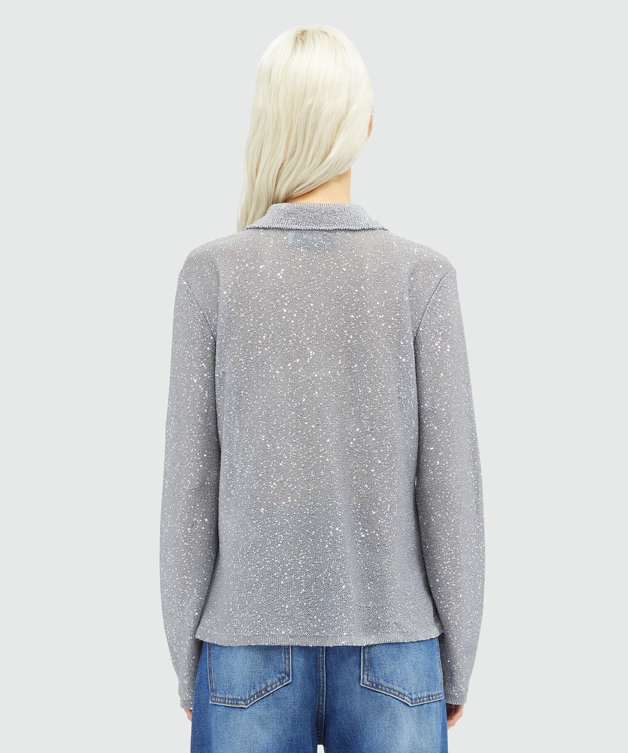 Glitter polo shirt - 3