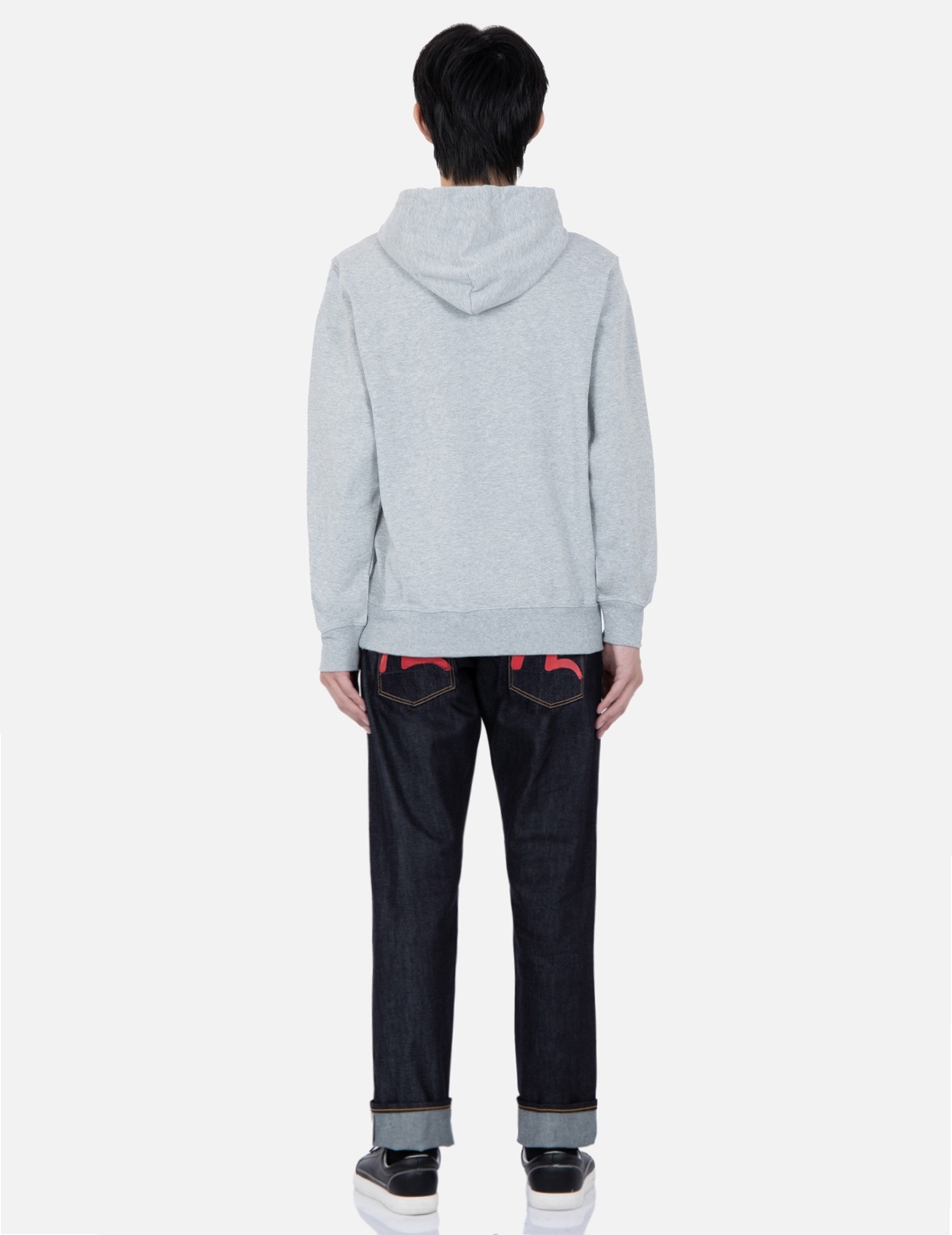 RED SEAGULL CARROT FIT RAW DENIM JEANS #2017 - 5