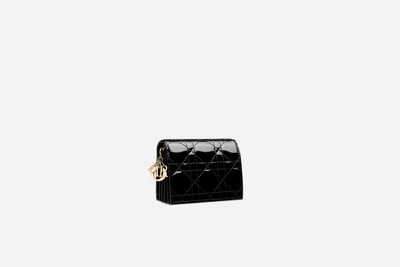 Dior Lady Dior 5-Gusset Card Holder with Chain outlook