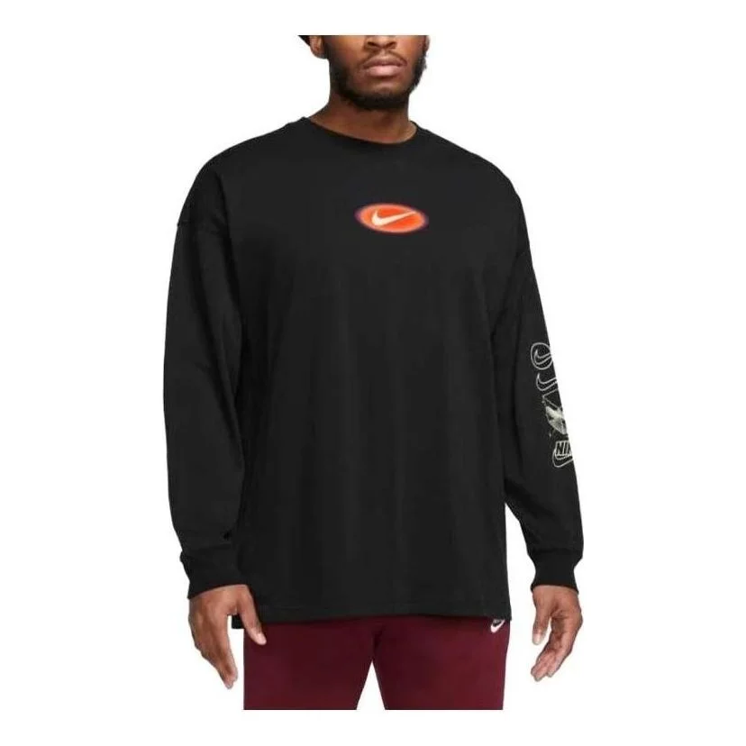 Nike Sportswear Long-Sleeve T-shirt 'Black' FD1312-010 - 1