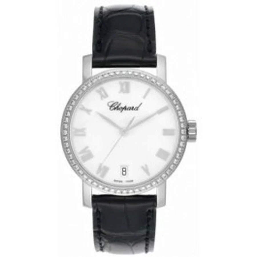 Chopard Classic White Dial 18 Carat White Gold Men's Watch 134200-1002 - 1