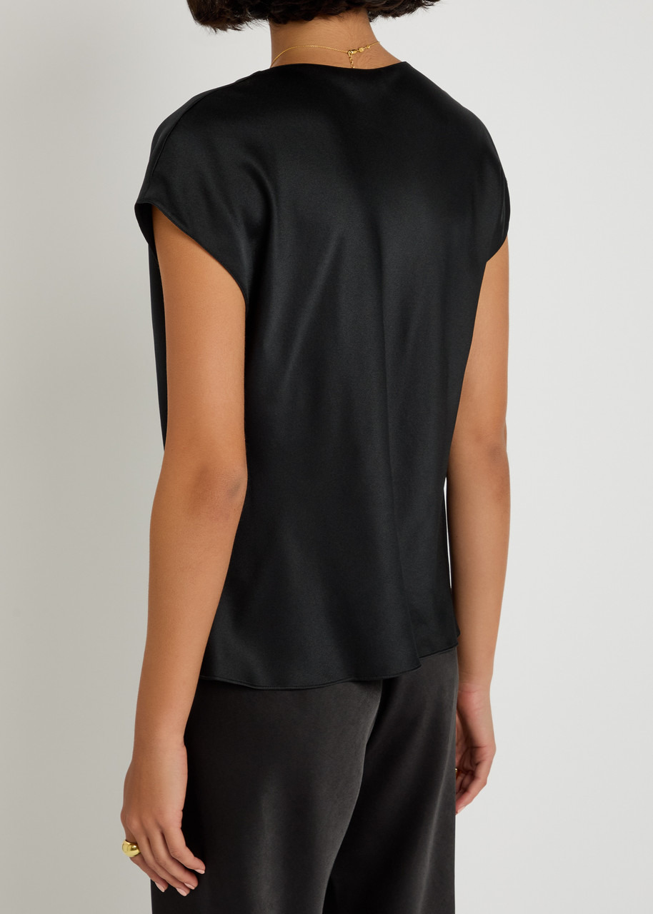 Vince Cowl-neck Silk Blouse - 3