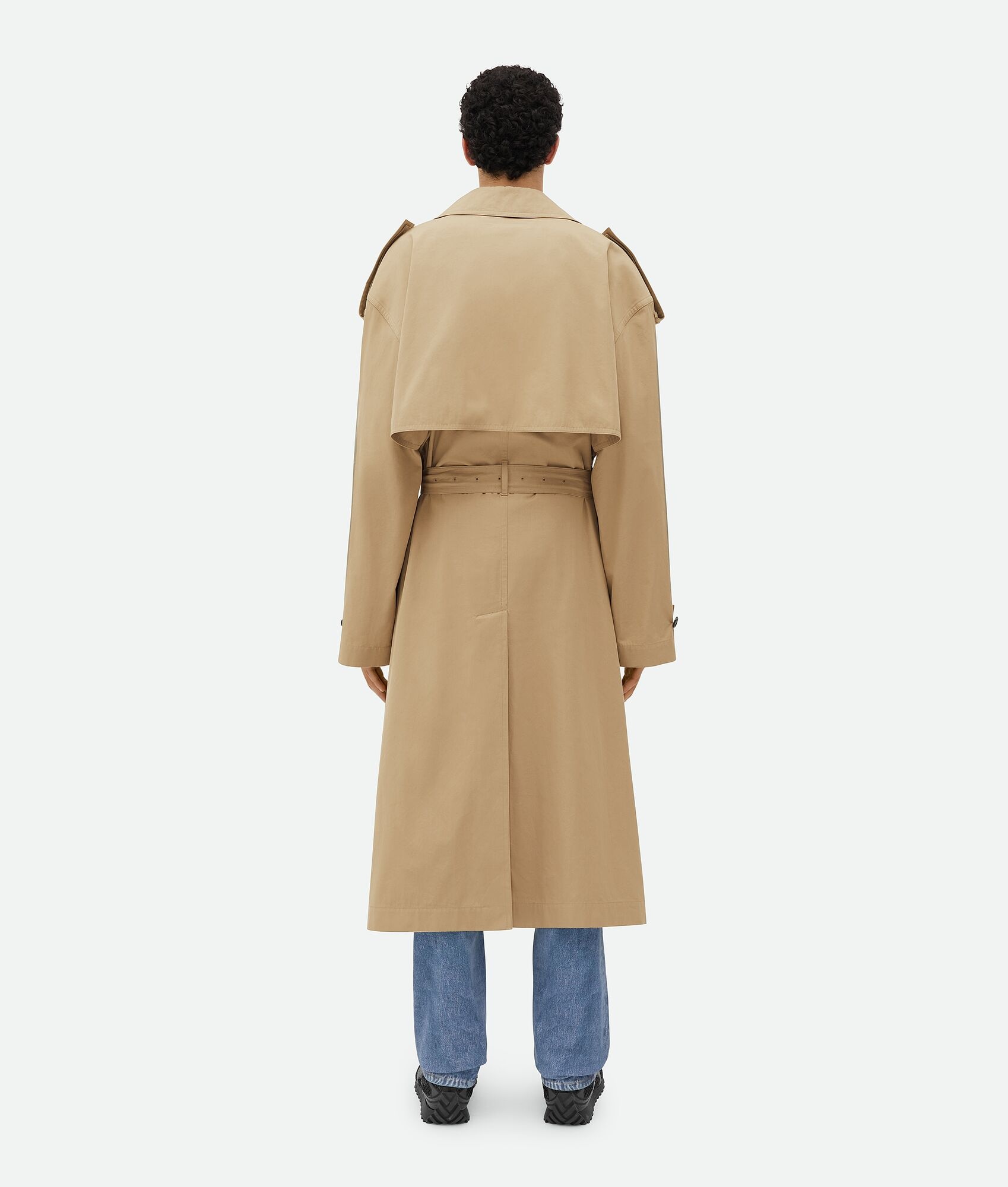 Cotton Trench Coat - 3