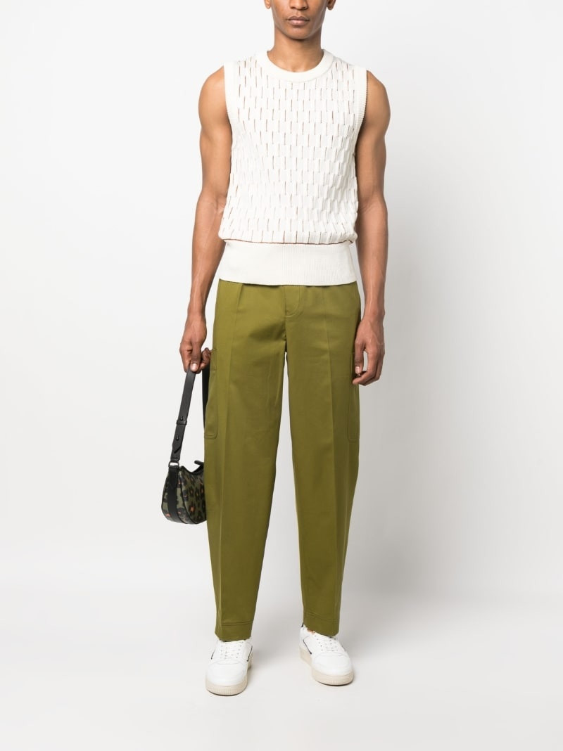 KENZO logo-patch cargo jogging trousers outlook