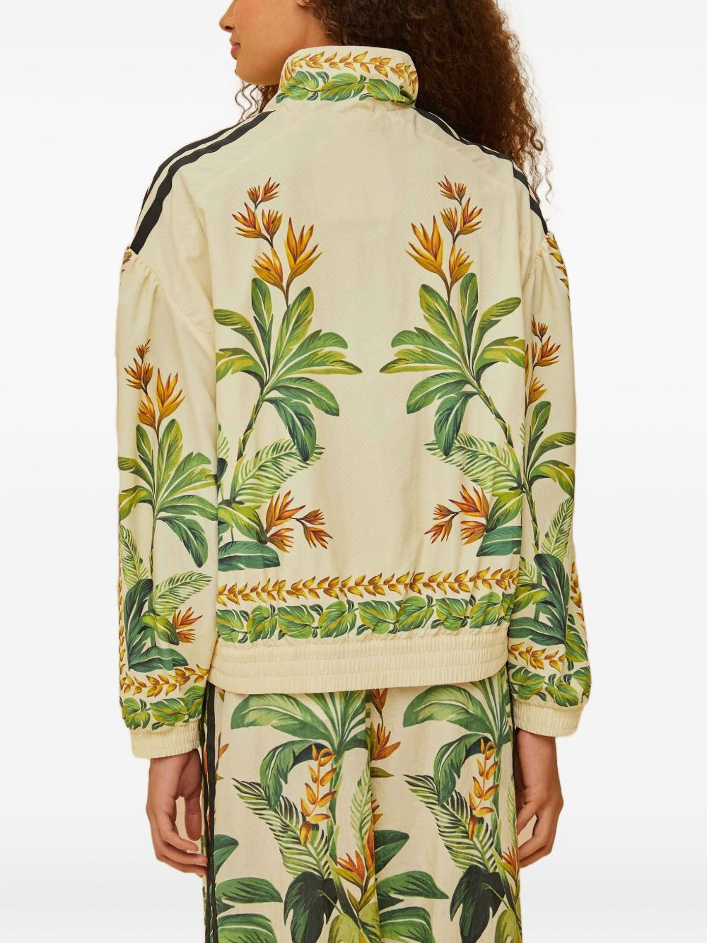 floral-print track jacket - 4