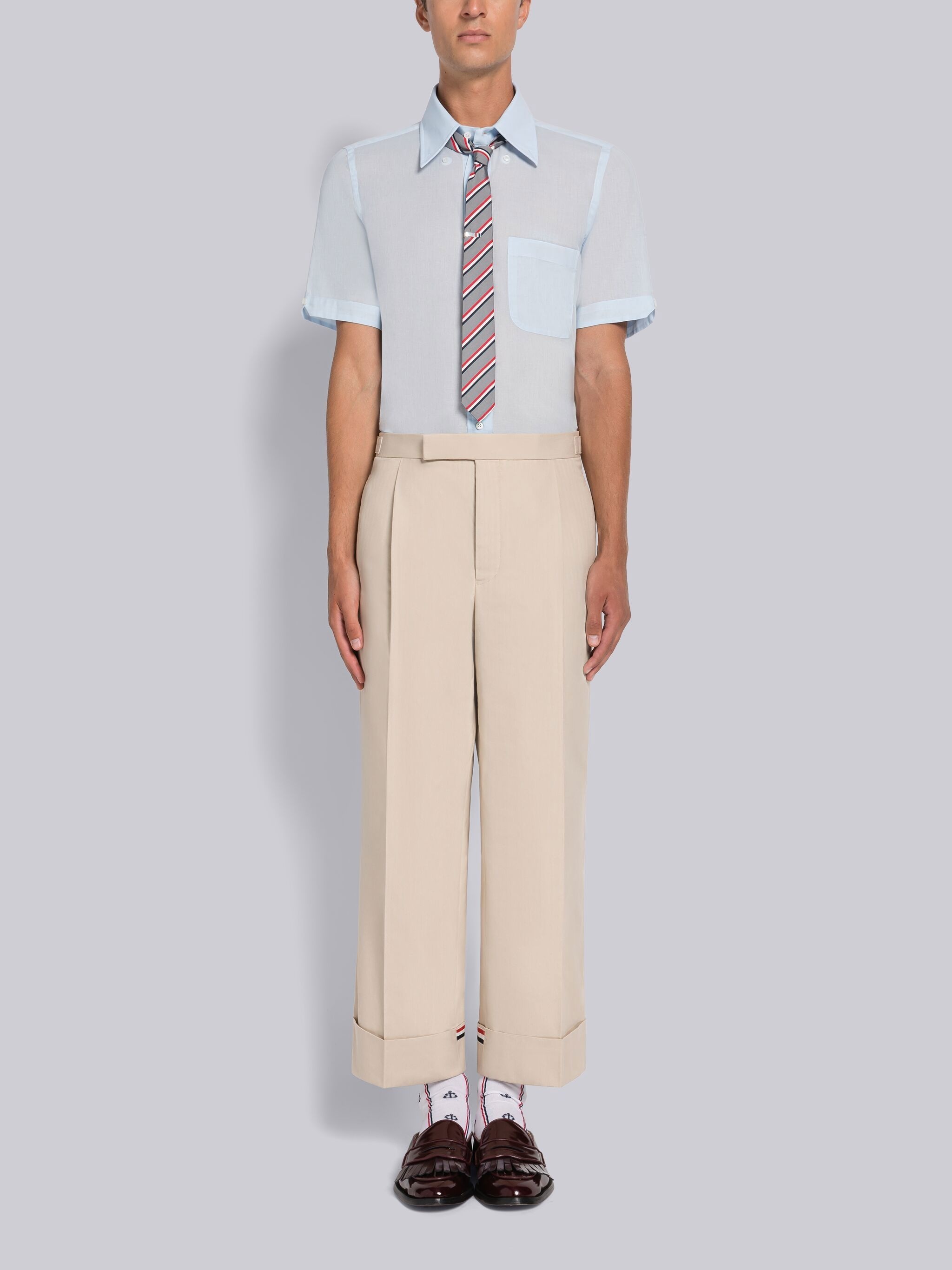 Cotton Voile Short Sleeve Shirt - 5