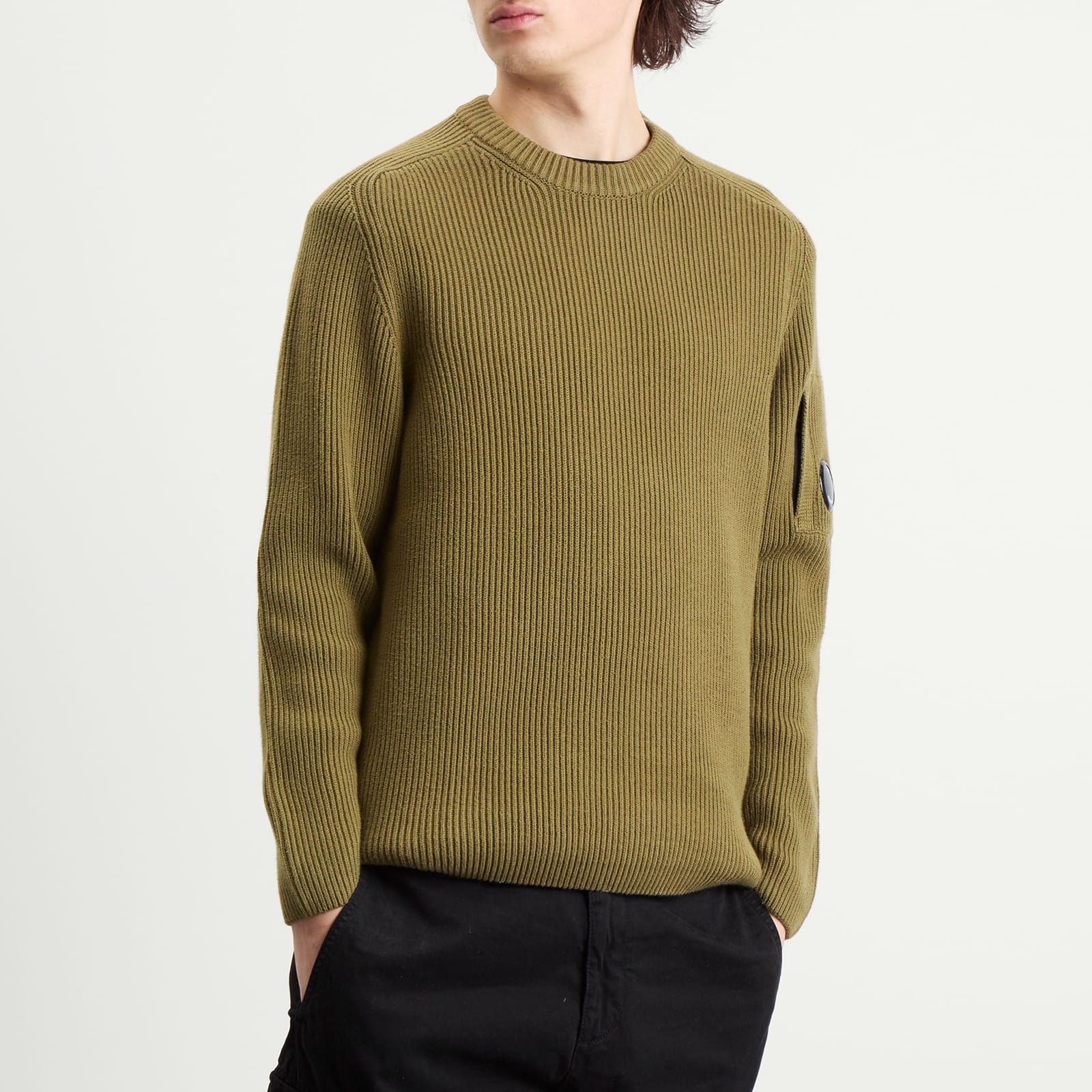 C.P. Company Full Rib Crew Neck Jumper - 2