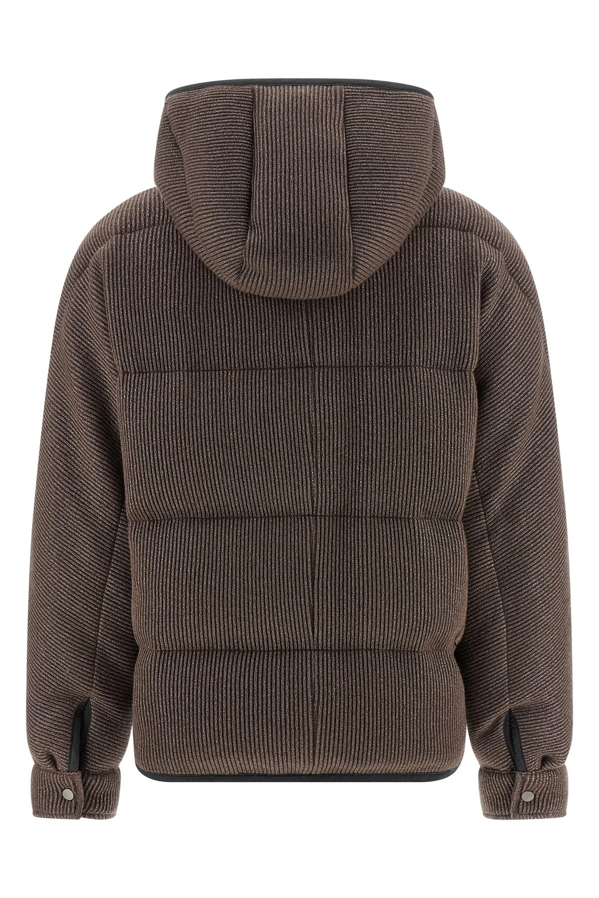 Lame wool down jacket - 2