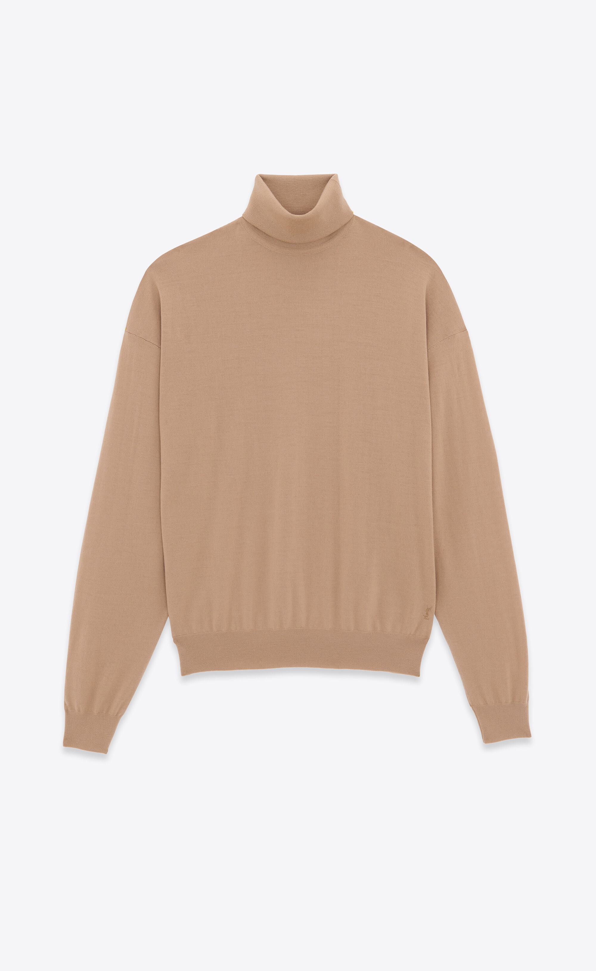 turtleneck sweater in wool - 1