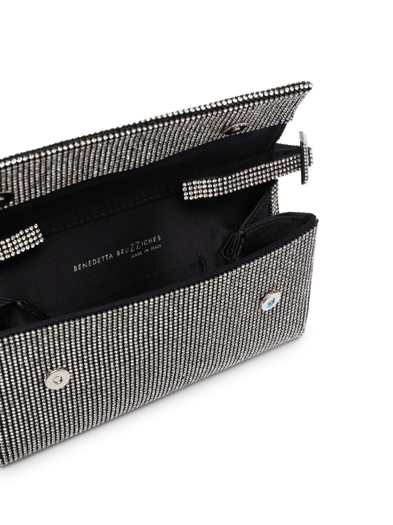 crystal-embellished foldover shoulder bag 5
