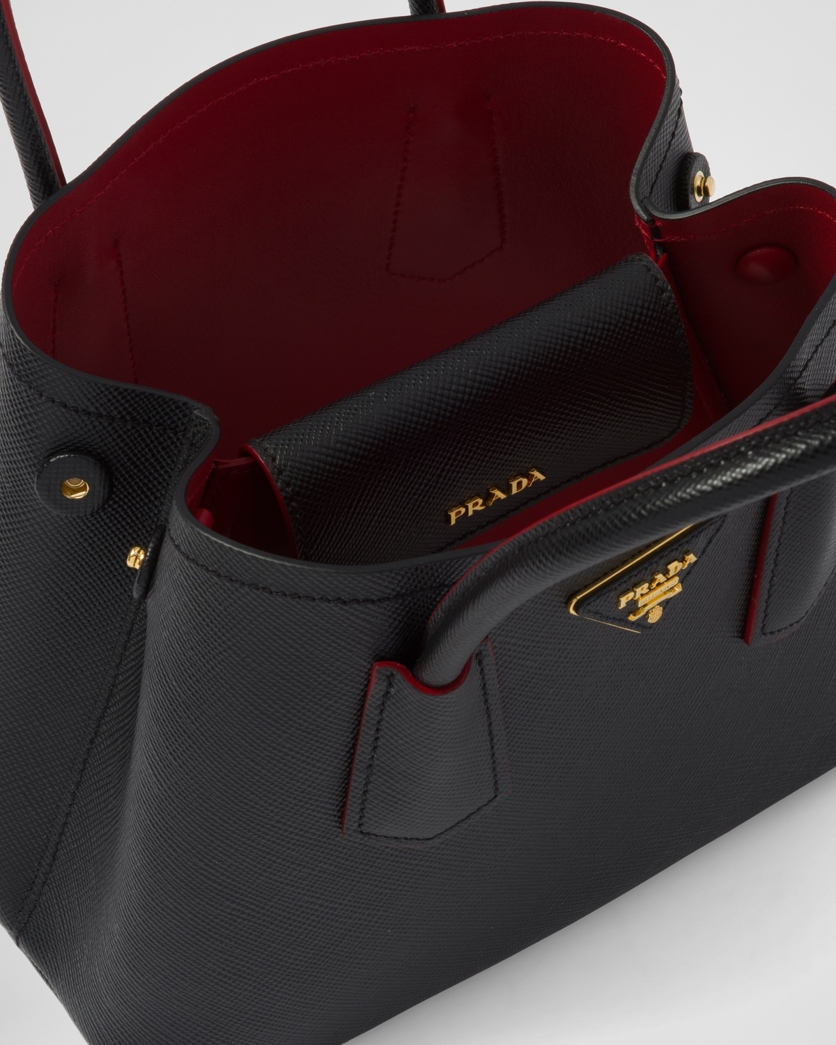 Prada Double Saffiano leather mini bag - 5