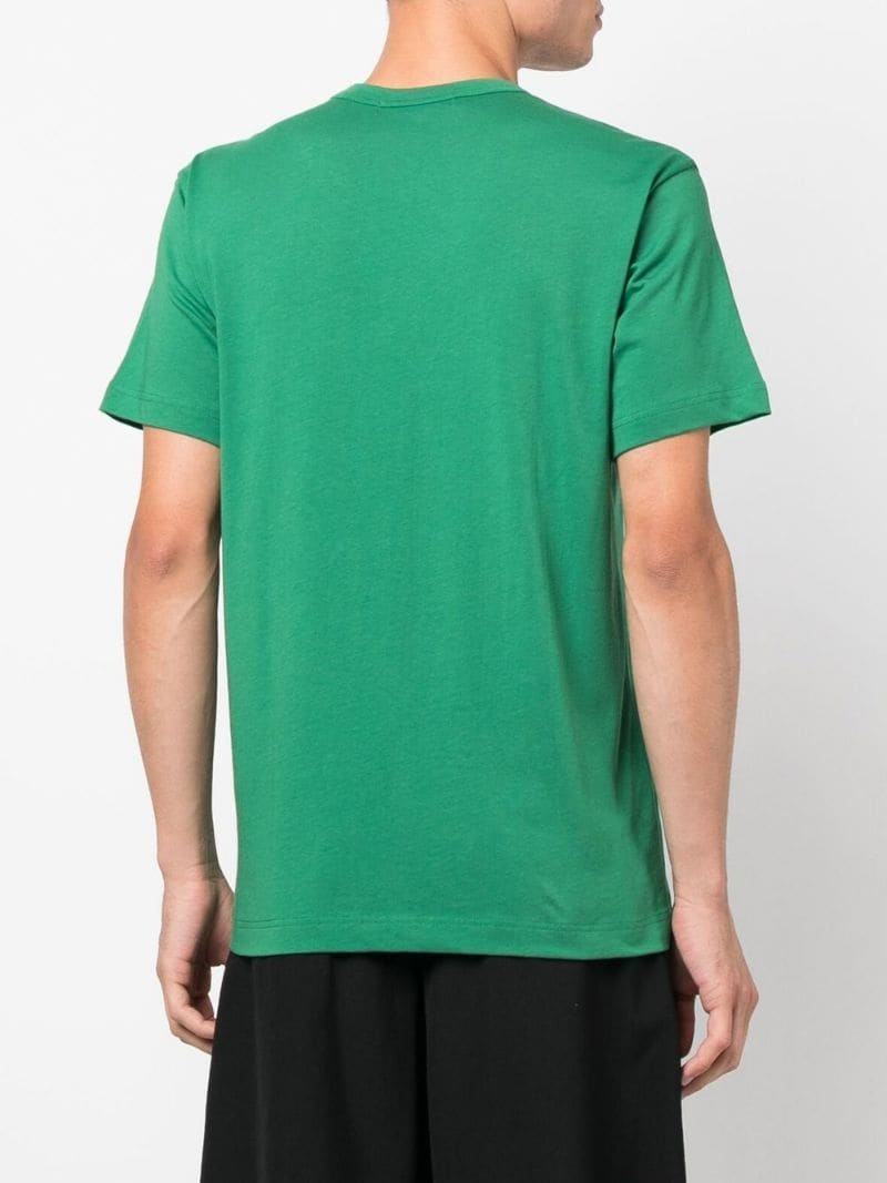 panelled zip-pocket T-shirt - 4
