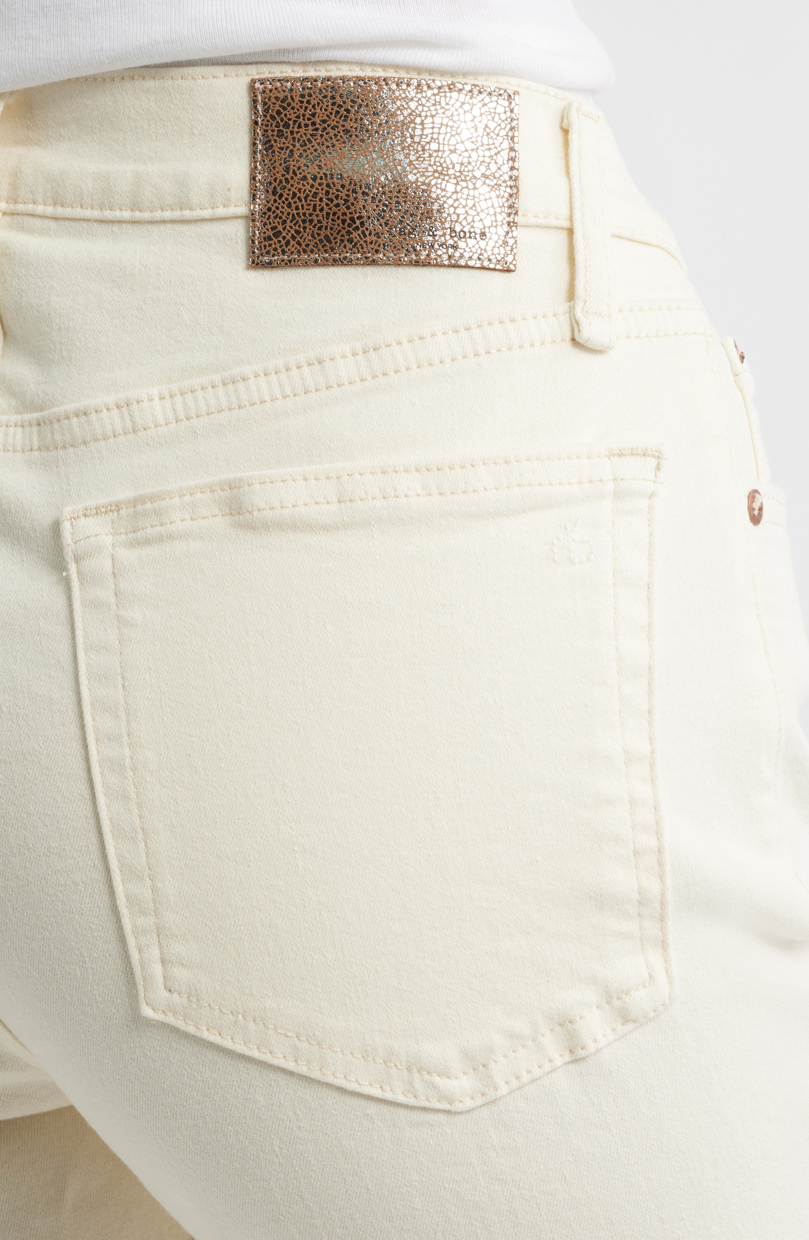 Peyton Mid Rise Ankle Bootcut Jeans - 4