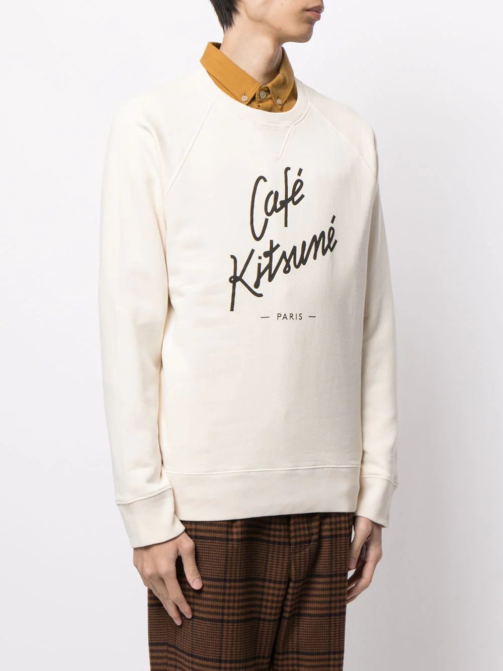 logo print crew-neck sweatshirt - 4