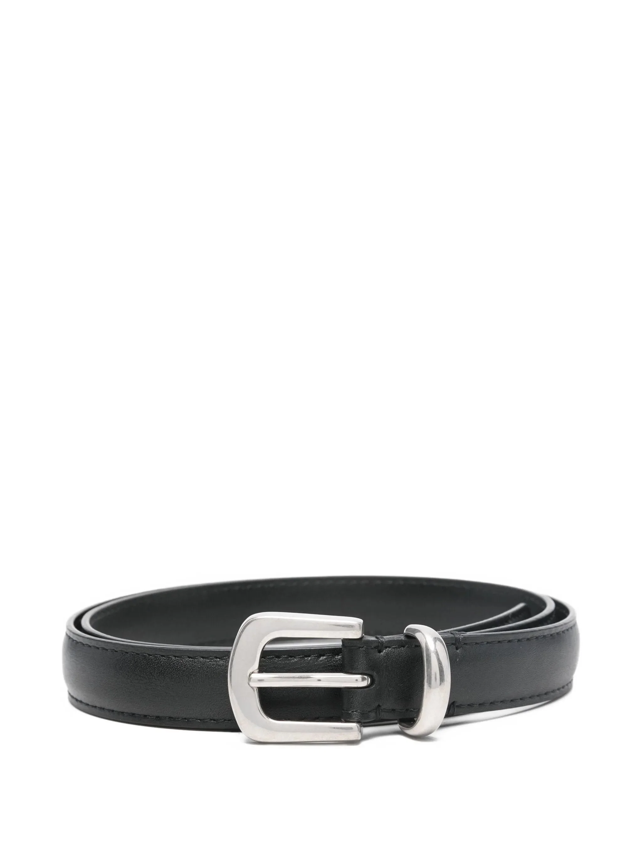 ring leather belt - 1