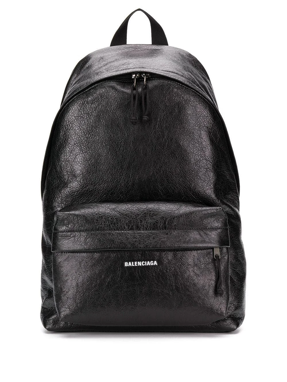Balenciaga Men Explorer Leather Backpack - 1