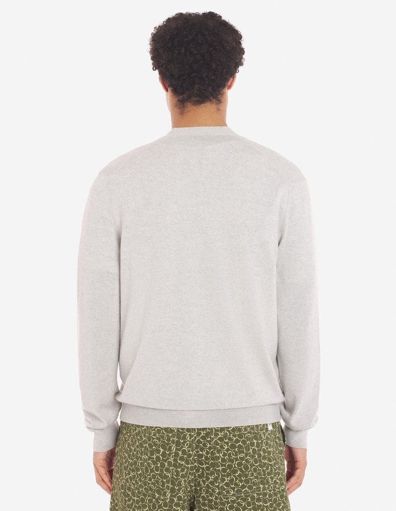 BOLD FOX HEAD PATCH REGULAR CARDIGAN 5