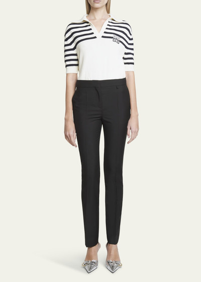 Givenchy Wool Slim-Fit Tailored Pants outlook